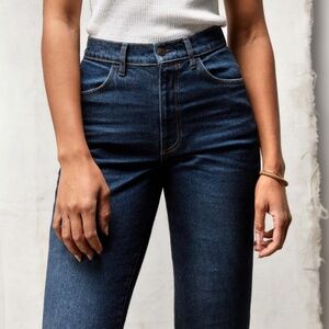 imogene + willie High Rise Jeans in Dark Blue